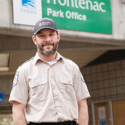 Ben Chabot, Frontenac Provincial Park superintendent.