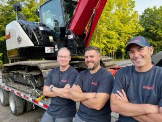 L to R: Lawrence Stein, Jeff Van Dongen, Jason Morden.