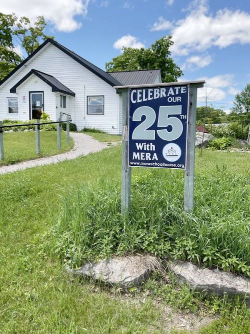 25th anniversary sign photo by Tom Shoebridge 2024